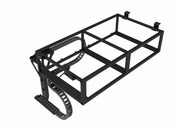 Machine extension <br> Rack 19" mit Energiekette XTec Pro – Bild 2