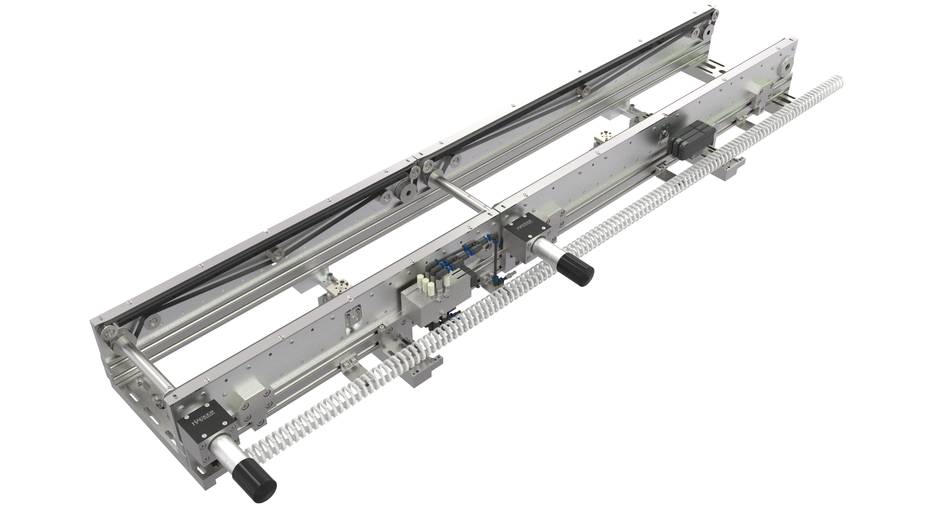 30-5036_Conveyor_FB_1200MM Conveyor – adjustable width (Stepped belt) - Image 1